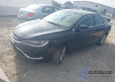 2015 Chrysler 200 Limited z USA, uszkodzony, nr VIN 1C3CCCAB1FN733373